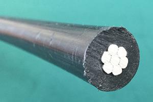Câble isolé conducteur en aluminium 25kV